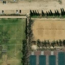 Regina Beach Volleyball Court — aerial view