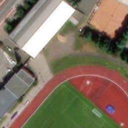 Volleyball Court — aerial view