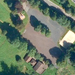Beachvolleyballplatz Daubach — aerial view