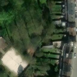 Volleyball Court — aerial view
