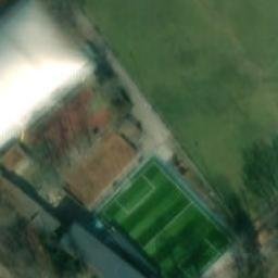 Hřiště TJ EMĚ Mělník — aerial view