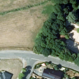 Sand Volleyball Court, Neustadt b.Coburg — aerial view