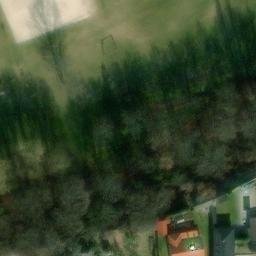Sand Volleyball Court — aerial view