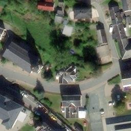 Volleyball Court — aerial view