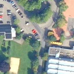 Volleyball Court, Nassau — aerial view