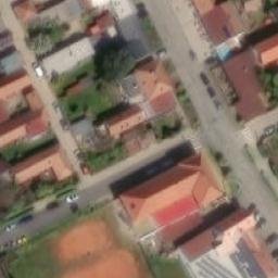 Volleyball Court — aerial view