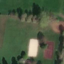 Sand Volleyball Court — aerial view