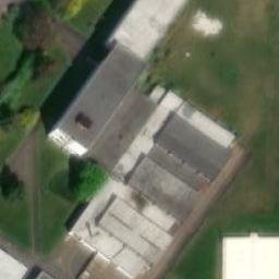 Sand Volleyball Court — aerial view
