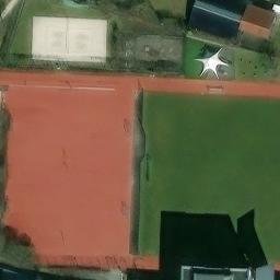 Kronach Beach Volleyball Court — aerial view