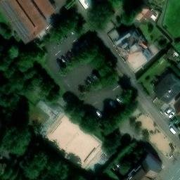 Ober-Erlenbach Beach Volleyball Court — aerial view