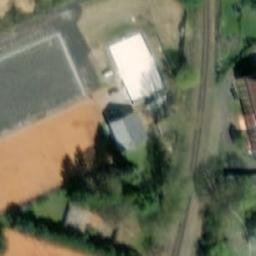 Sand Volleyball Court — aerial view