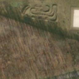 Sand Volleyball Court — aerial view
