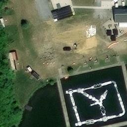 Volleyball Court — aerial view