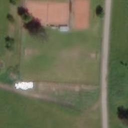 Volleyball Court — aerial view