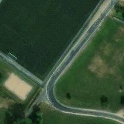 Dahlheim Beach Volleyball Court — aerial view