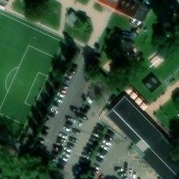 Nieder-Eschbach Beach Volleyball Court #1 — aerial view