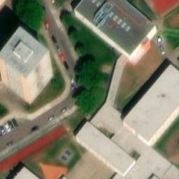 Volleyball Court near Hradec Králové — aerial view