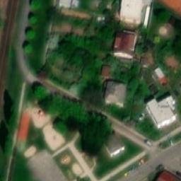 Volleyball Court — aerial view