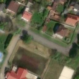 Sand Volleyball Court — aerial view