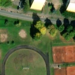 Volleyball Court — aerial view