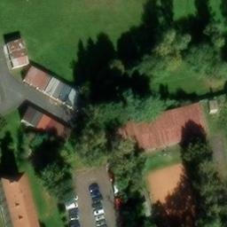Volleyball Court — aerial view