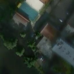 Sand Volleyball Court — aerial view