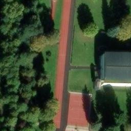Volleyball Court — aerial view