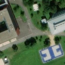 Volleyball Court — aerial view