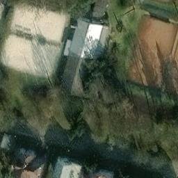 Sand Volleyball Court — aerial view