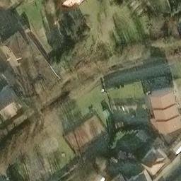 Volleyball Court near Ostrov — aerial view