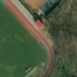Sand Volleyball Court — aerial view