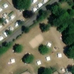 Sand Volleyball Court, Cochem — aerial view