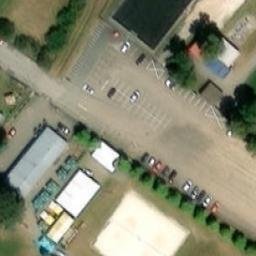 Volleyball Court — aerial view