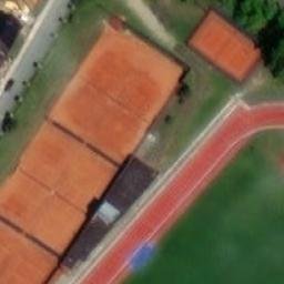 Volleyball Court — aerial view