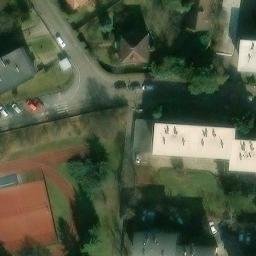 Volleyball Court — aerial view