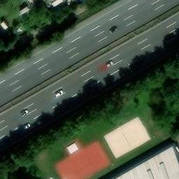 Unterliederbach Beach Volleyball Court — aerial view