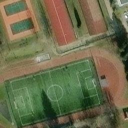 Volleyball Court — aerial view