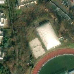 Multifunkční hřiště — aerial view