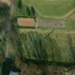 Volleyball Court near Praha — aerial view