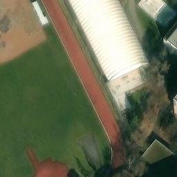 Sand Volleyball Court — aerial view