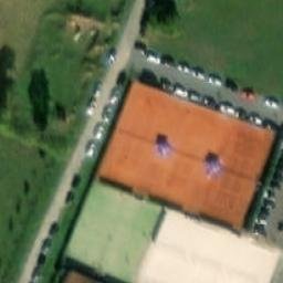 Plážový volejbal — aerial view