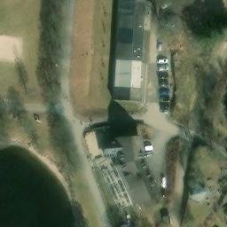Sand Volleyball Court, Weißenstadt — aerial view