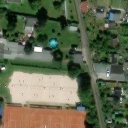 Griesheim Beach Volleyball Court — aerial view
