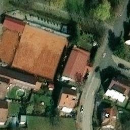 Volleyball Court near Praha — aerial view