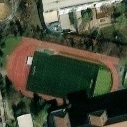 Volleyball Court — aerial view