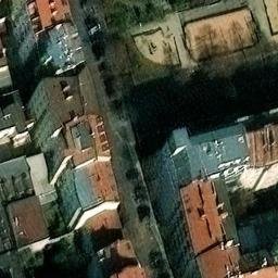 Volleyball Court — aerial view