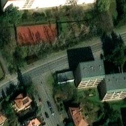 Volleyball Court — aerial view