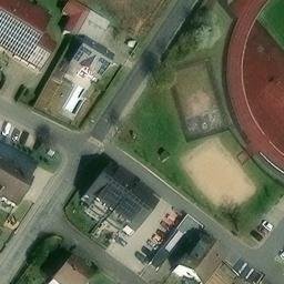 Niederau Beach Volleyball Court — aerial view