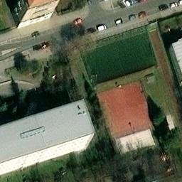 Volleyball Court — aerial view