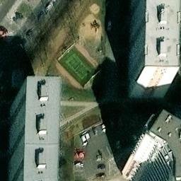 Volleyball Court — aerial view